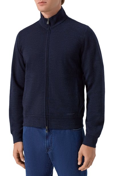 Кардиган из шерсти и хлопка CORNELIANI, арт. 26G566-2625016, фото 3