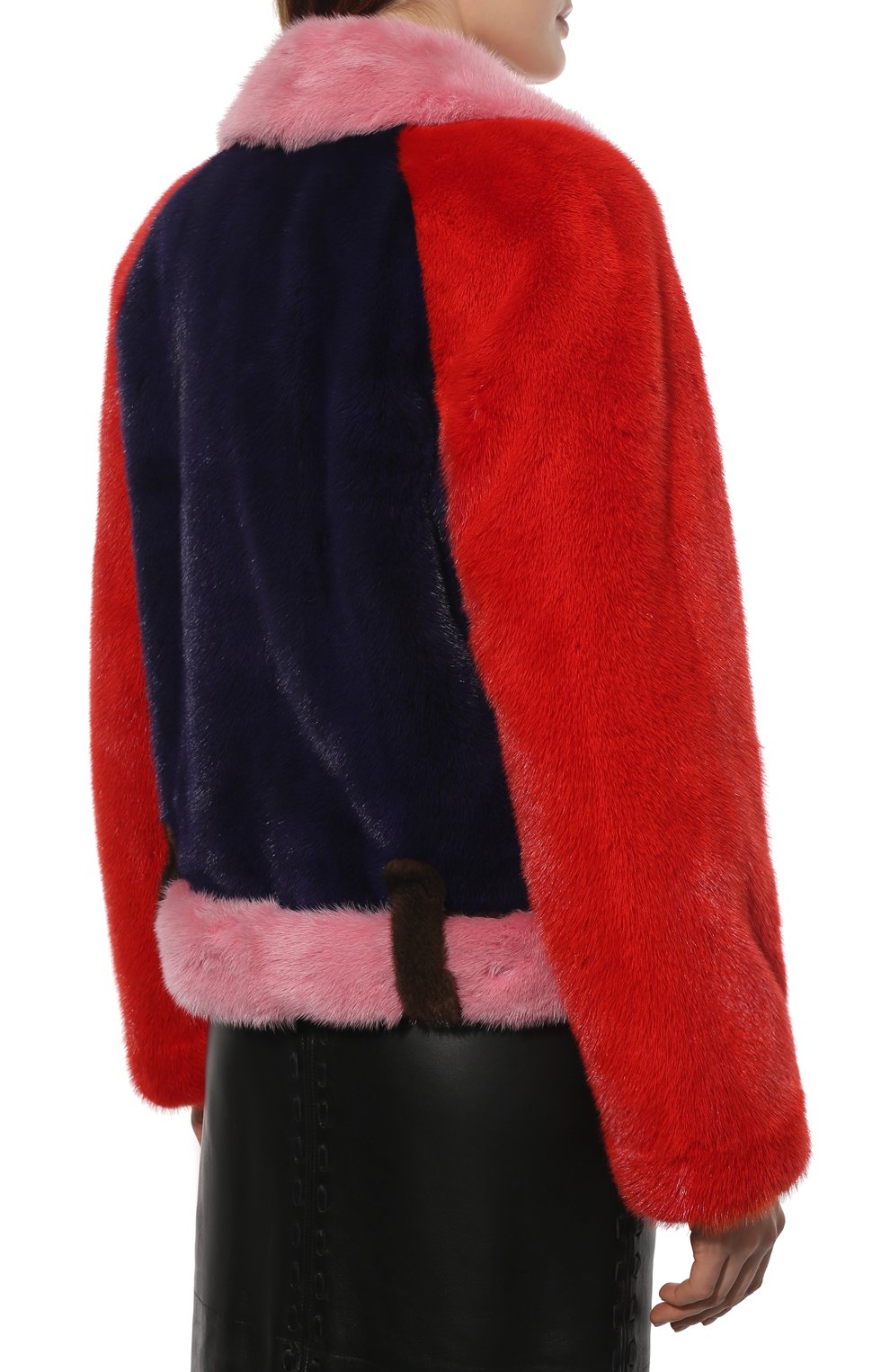 Шуба из меха норки DOLCE & GABBANA, арт. F9K38F/FUP6H, фото 4