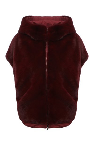 Женский двусторонний жилет из норки LORO PIANA, арт. FAL7230