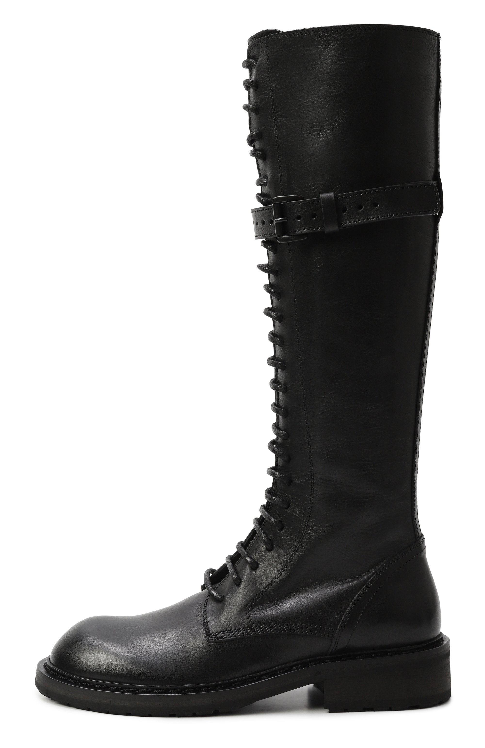 Кожаные сапоги danny ANN DEMEULEMEESTER, арт. B0010063/LT047, фото 4