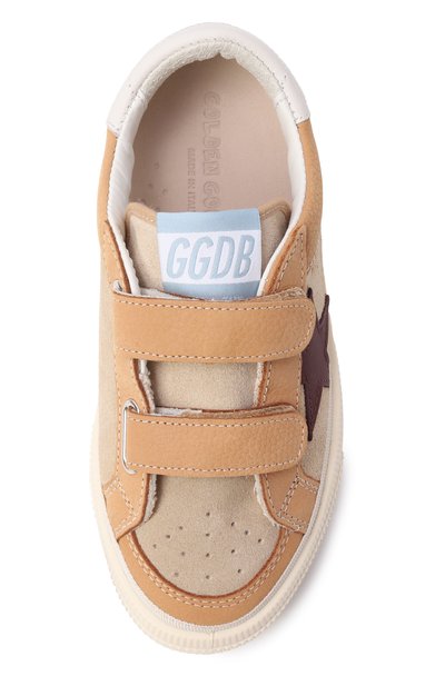 Кожаные кеды may GOLDEN GOOSE DELUXE BRAND, арт. GYF00612.F008082, фото 4