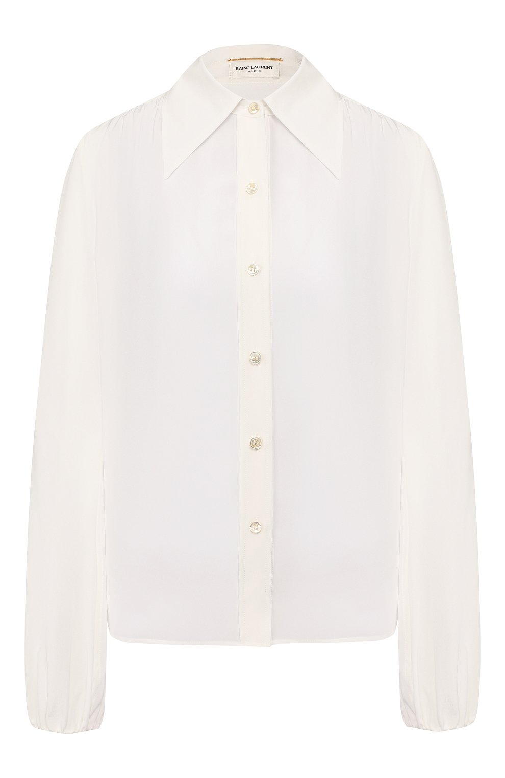 Шелковая рубашка SAINT LAURENT, арт. 622778/Y100W, фото 1