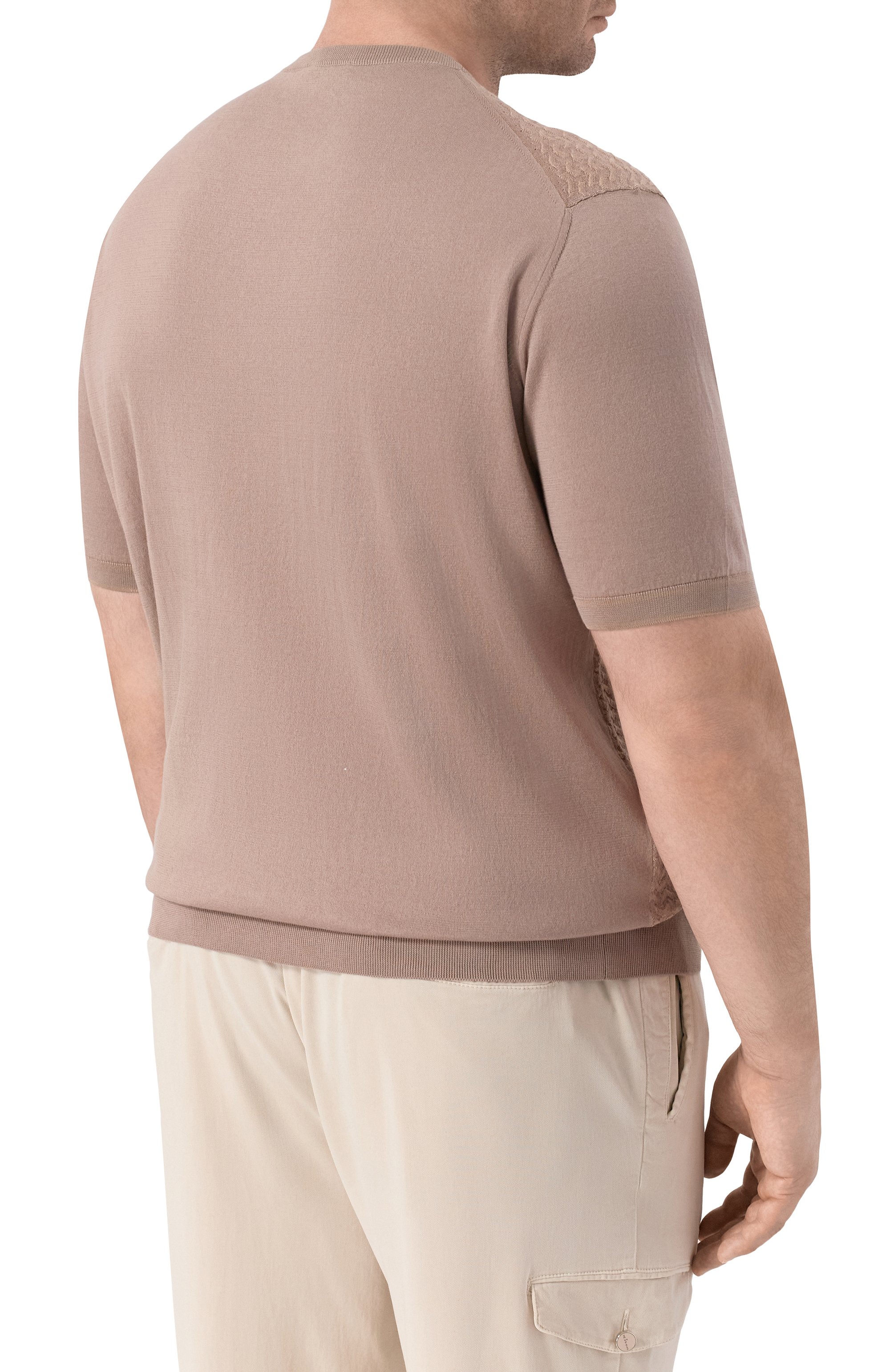 Джемпер из хлопка и шелка STEFANO RICCI, арт. K212037G10/F26193, фото 4