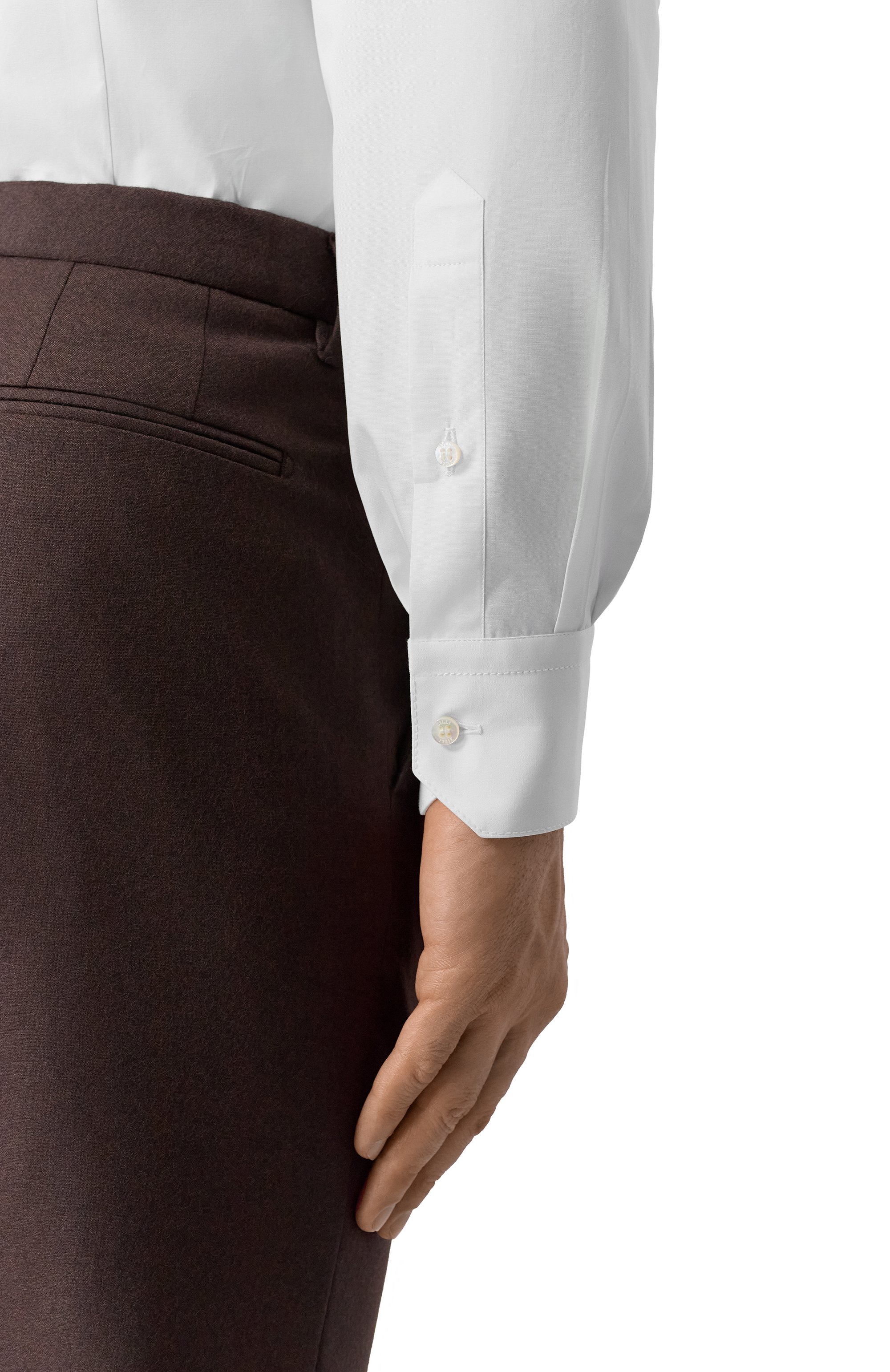 Хлопковая сорочка ZILLI, арт. CLAA01M010114250U, фото 5