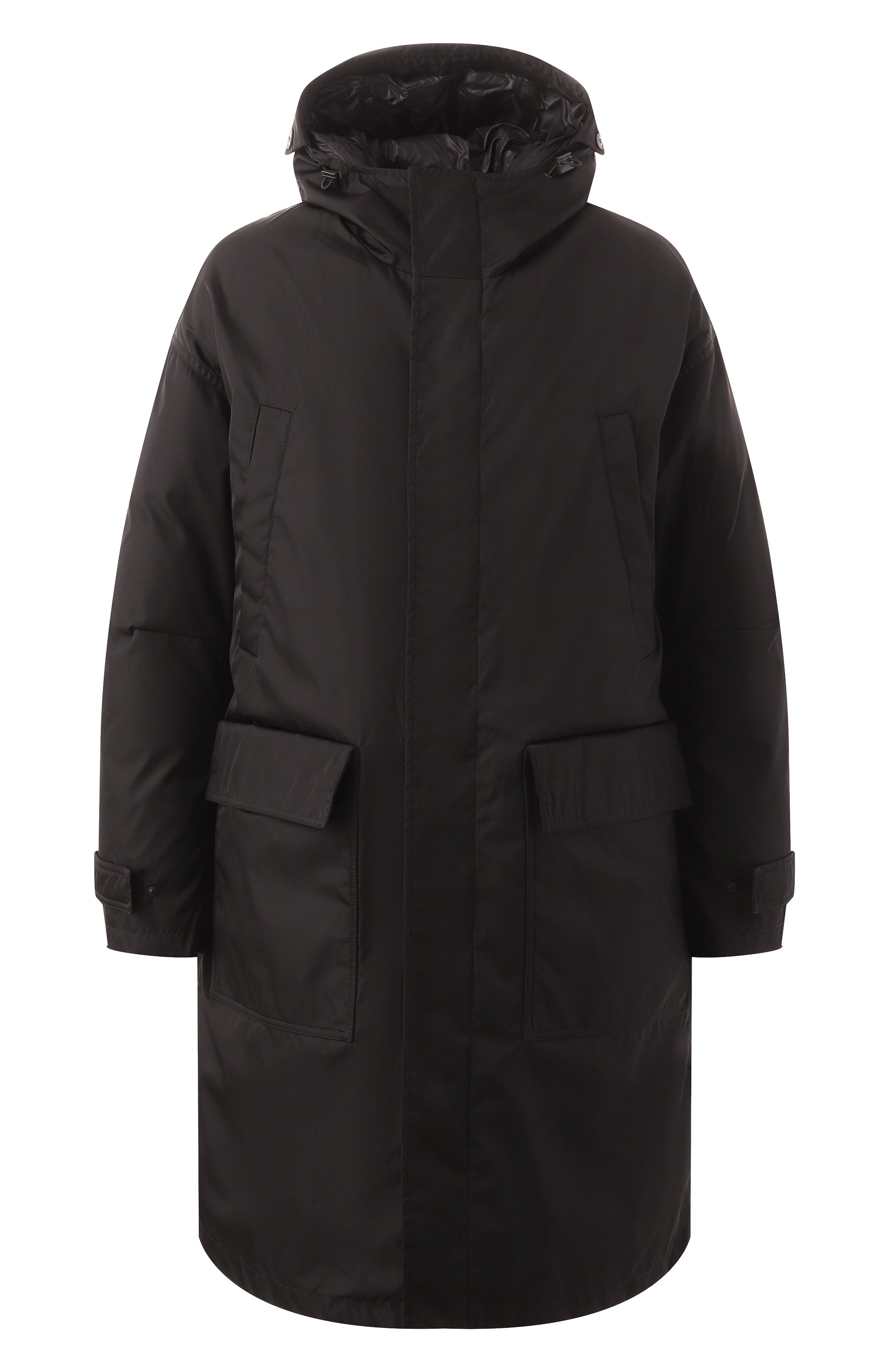 Комплект из парки и пуховика MVST черного цвета по цене 412500 руб., арт. ICU0005/NZ_SET, фото 1 Комплект из парки и пуховика MVST, арт. ICU0005/NZ_SET, фото 1