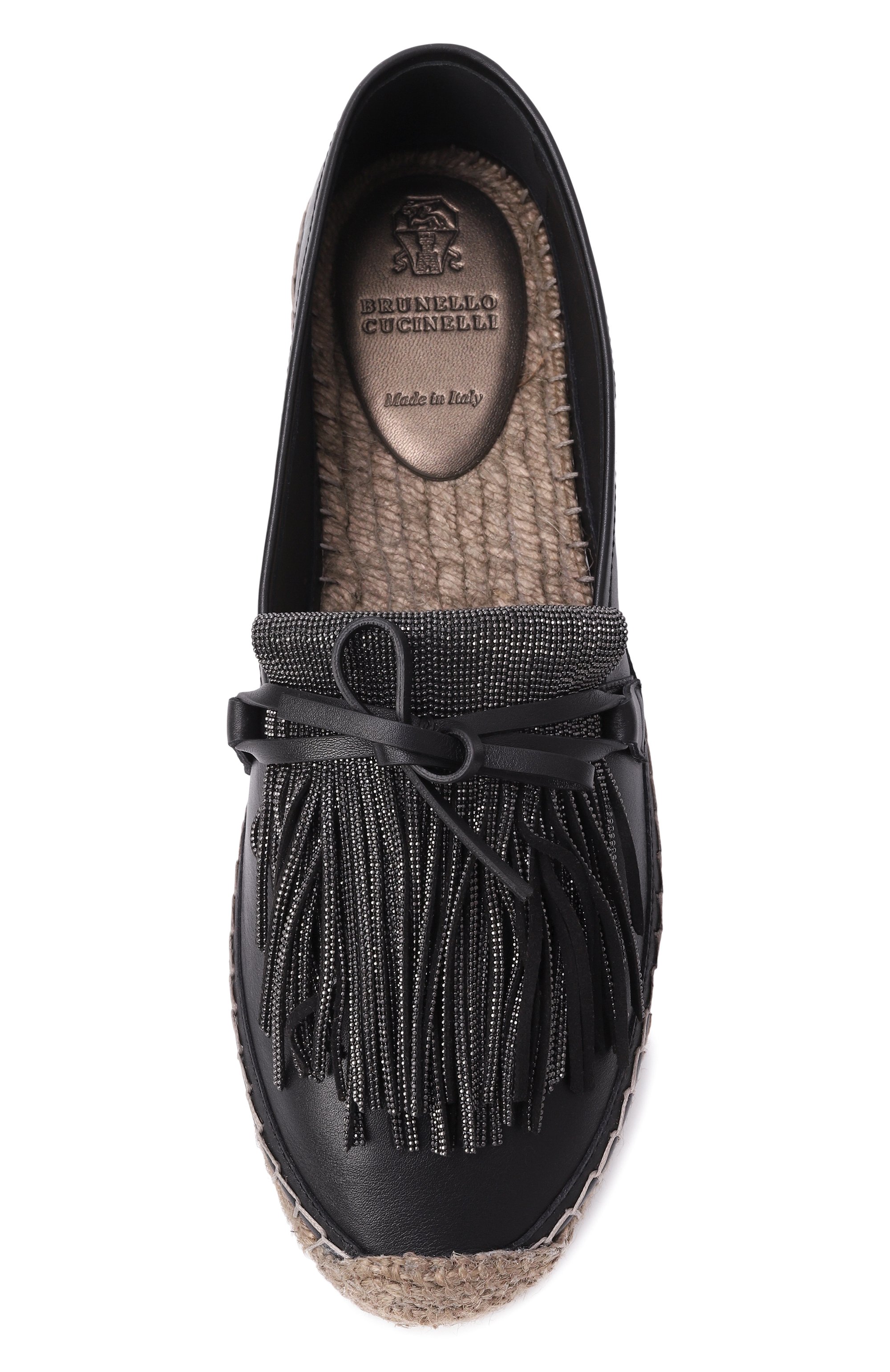 Кожаные эспадрильи ramile BRUNELLO CUCINELLI, арт. MZSKG2884, фото 6