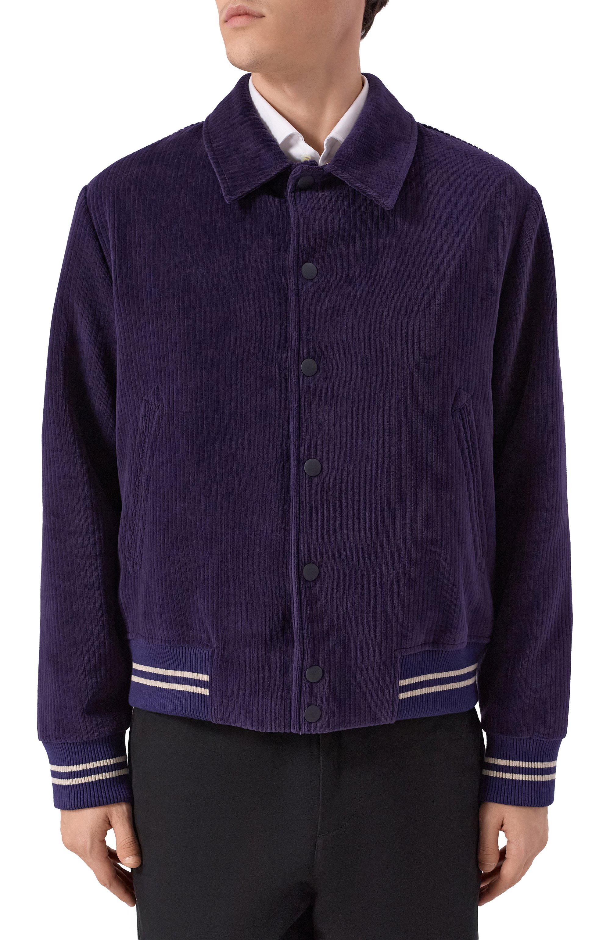 Вельветовый бомбер CIRCOLO 1901, арт. CN4967, фото 3