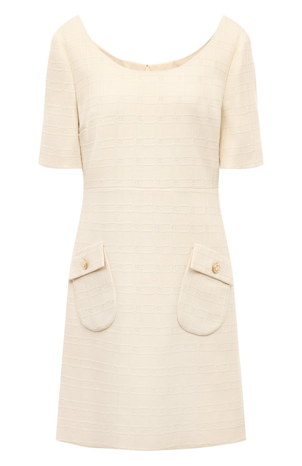 Платье из хлопка и шерсти GUCCI, арт. 631480 ZAD93, фото 1