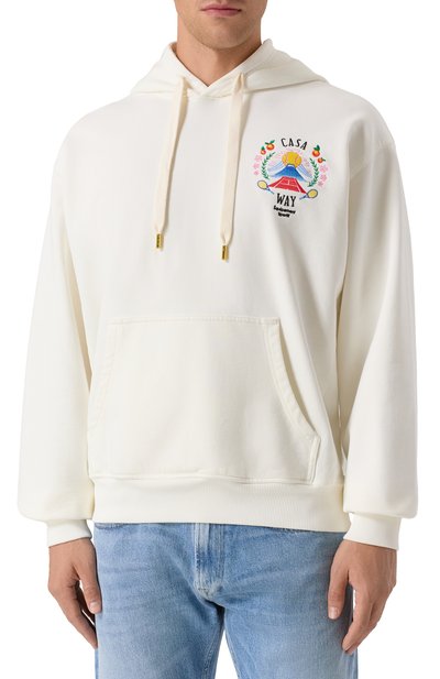 Хлопковое худи CASABLANCA, арт. MPF25-JTP-292-01, фото 3