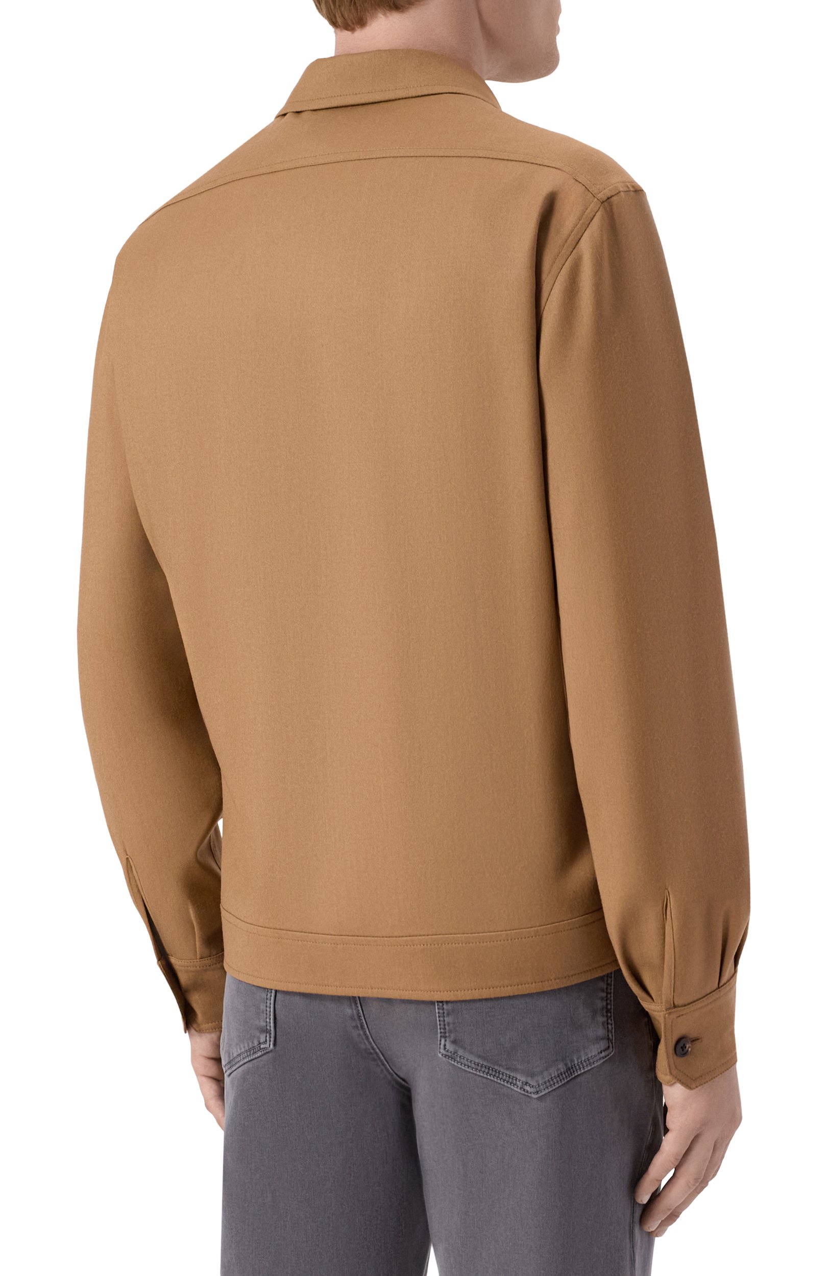 Куртка-рубашка из шерсти и кашемира MVST, арт. M26CFMJ4061/CN65403, фото 4