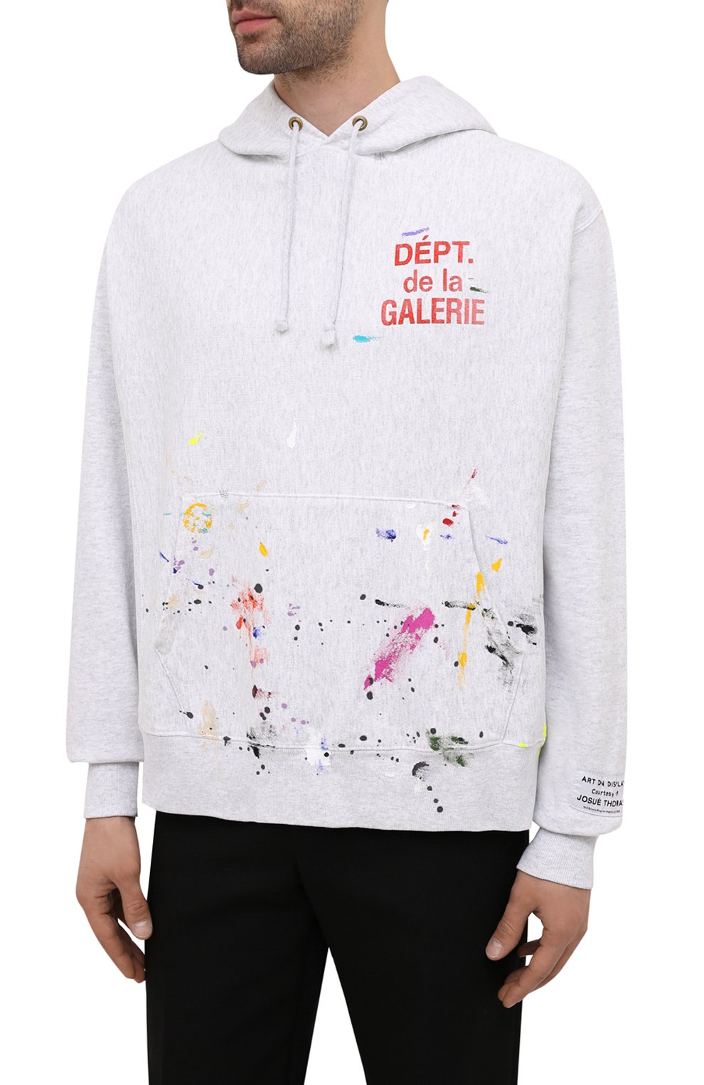 Хлопковое худи GALLERY DEPT., арт. GD-FR-2025-P, фото 3