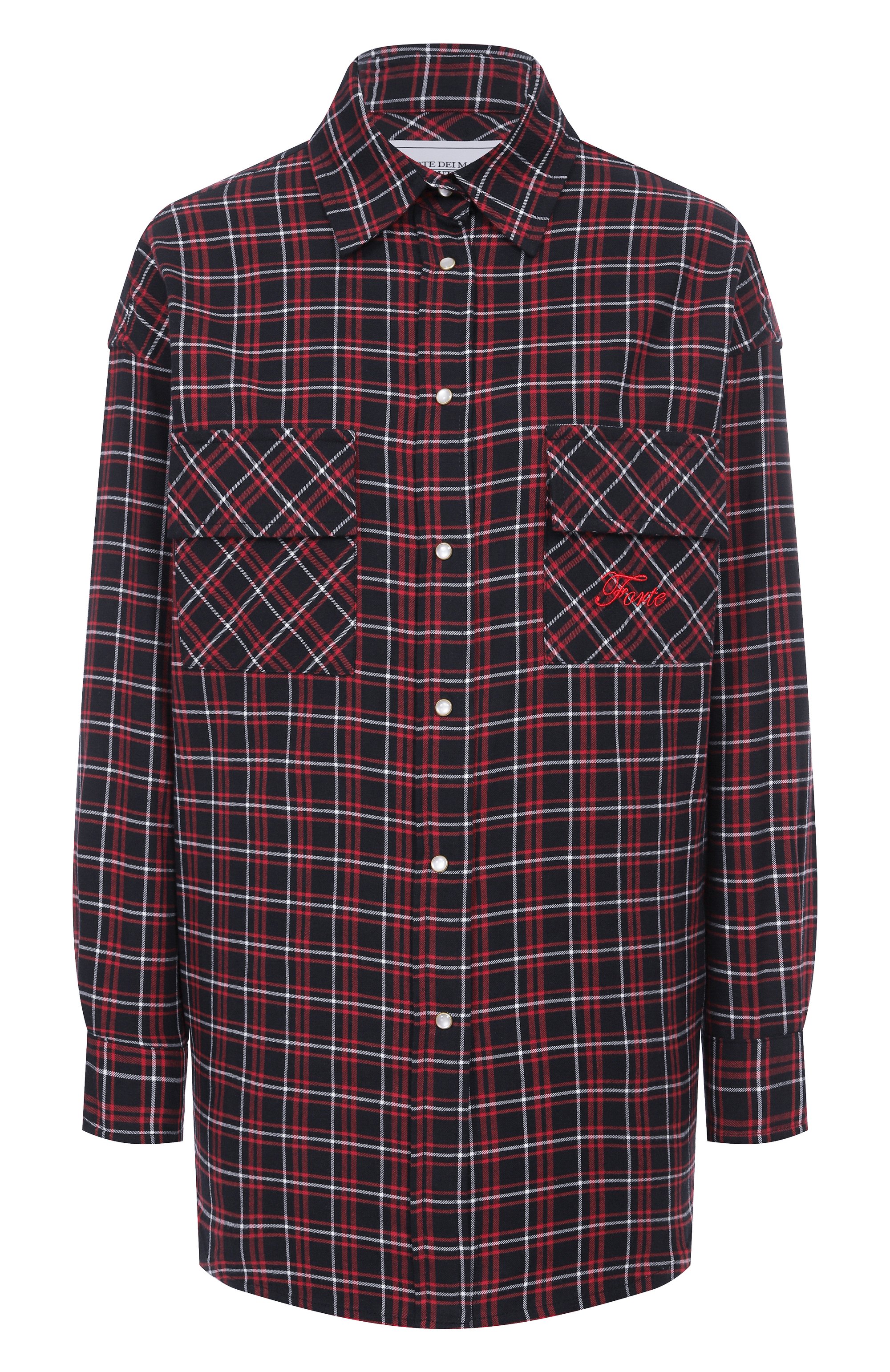 Хлопковая рубашка FORTE DEI MARMI COUTURE, арт. 24WF3102, фото 1