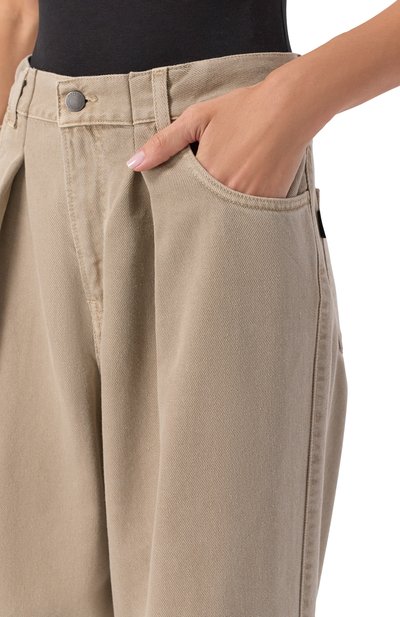 Джинсы HAIKURE бежевого цвета по цене 37400 руб., арт. HEW03340GF139PT, фото 5 Джинсы HAIKURE, арт. HEW03340GF139PT, фото 5