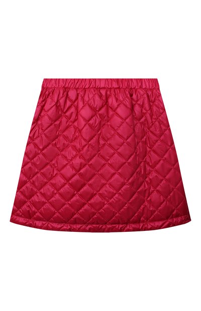 Стеганая юбка IL GUFO фуксия цвета по цене 13950 руб., арт. A21GN195N0068/10A-12A, фото 2 Стеганая юбка IL GUFO, арт. A21GN195N0068/10A-12A, фото 2