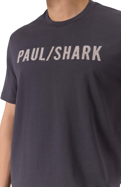 Хлопковая футболка PAUL&SHARK, арт. 15311648/3XL, фото 5