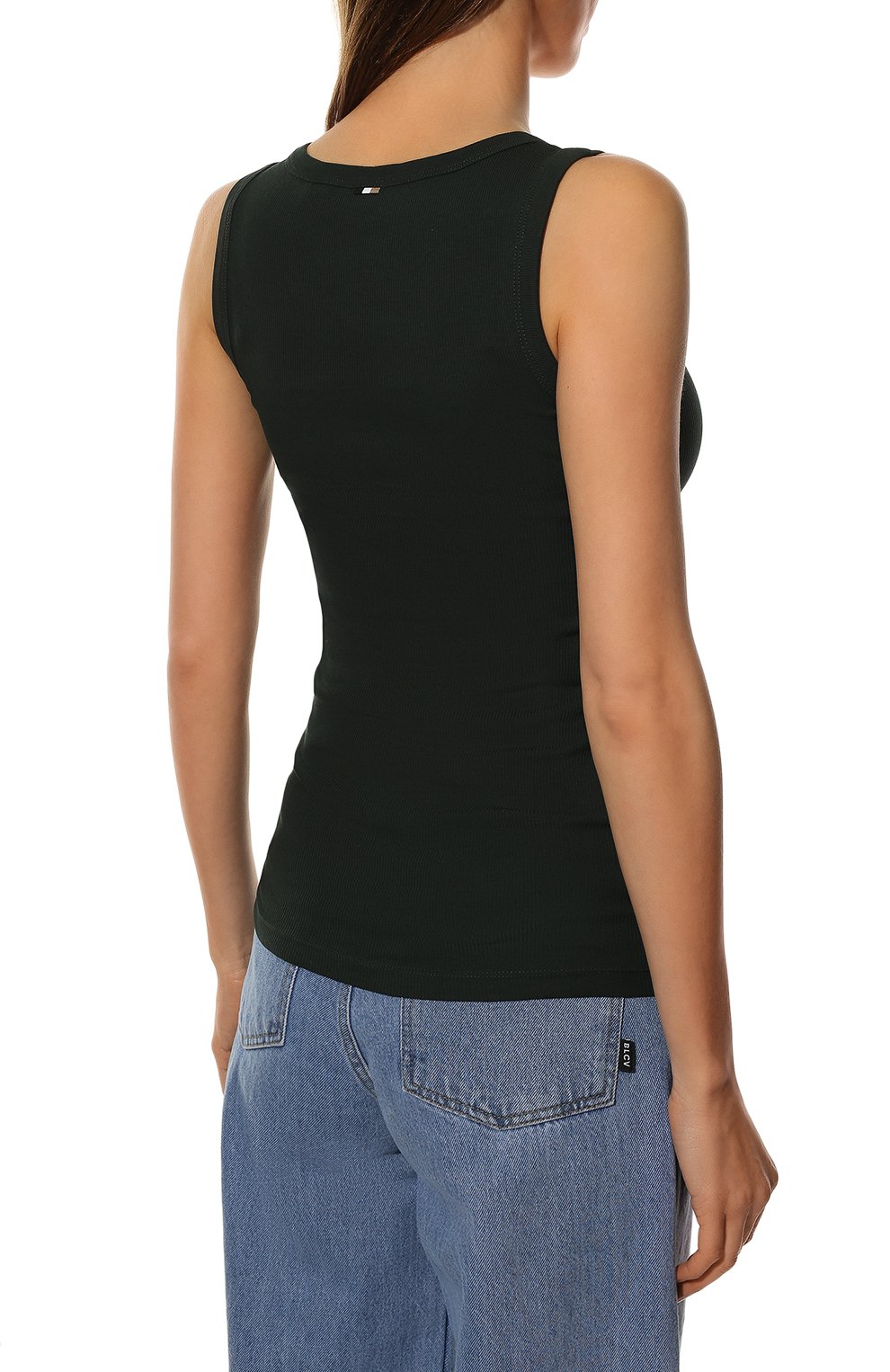 Хлопковая майка BOSS, арт. 50468386, фото 4