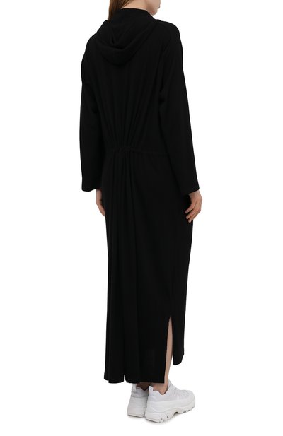 Хлопковое платье YOHJI YAMAMOTO, арт. ND-D09-089, фото 4