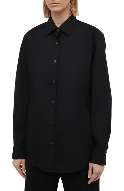Хлопковая рубашка DRIES VAN NOTEN, арт. 211-10779-2017, фото 3