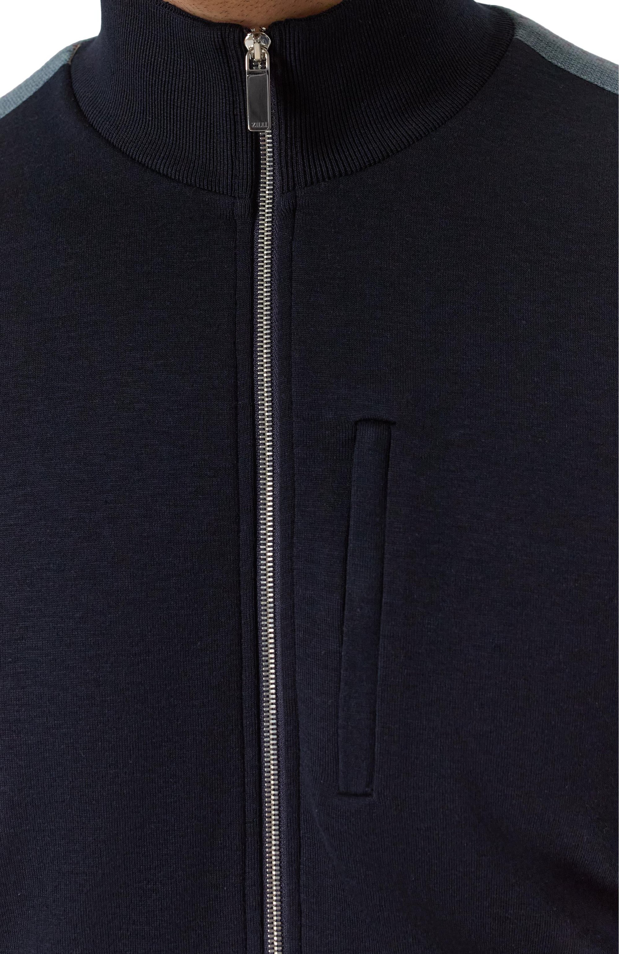 Кардиган из шелка и хлопка ZILLI, арт. JSS001M0142VRIS00/68, фото 5