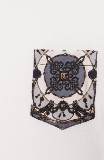 Хлопковая футболка DOLCE & GABBANA, арт. L4JTJV/II7JW_001, фото 3