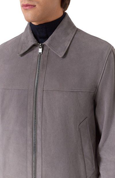 Замшевая куртка BOSS, арт. 50528014, фото 5