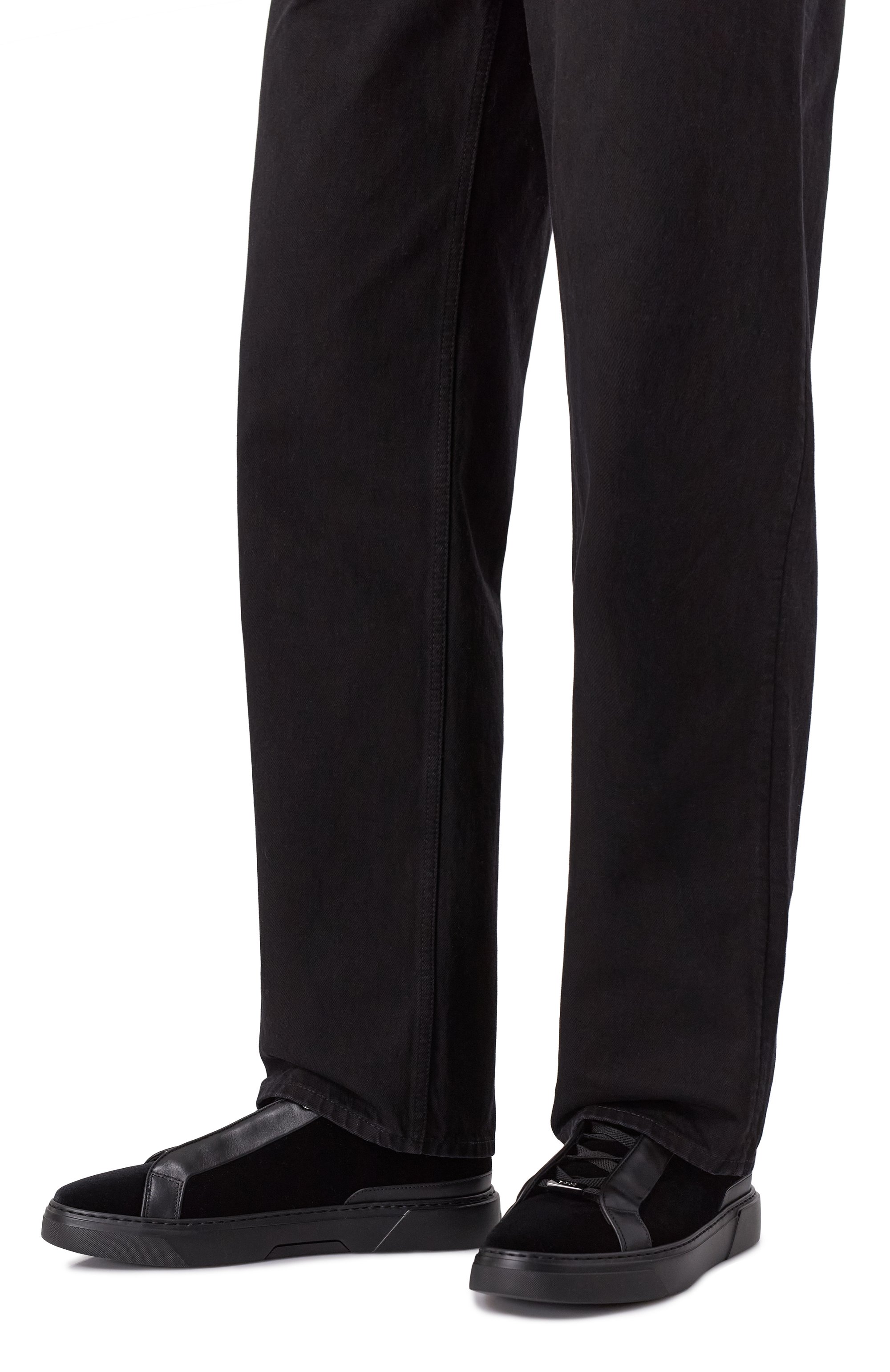 Текстильные кеды gary BOSS, арт. 50551669, фото 3