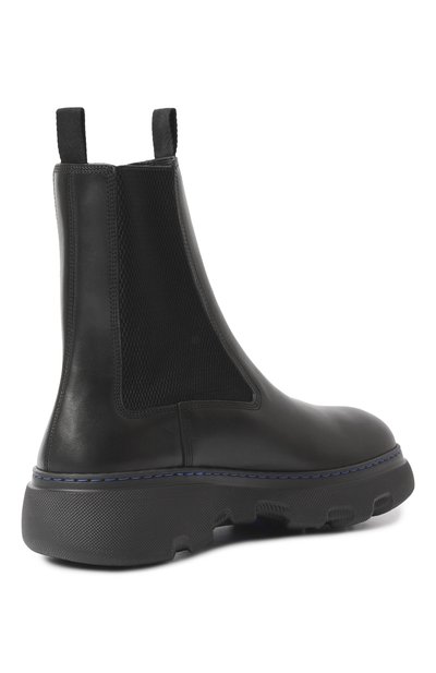 Кожаные челси creeper BURBERRY, арт. 8076670, фото 5