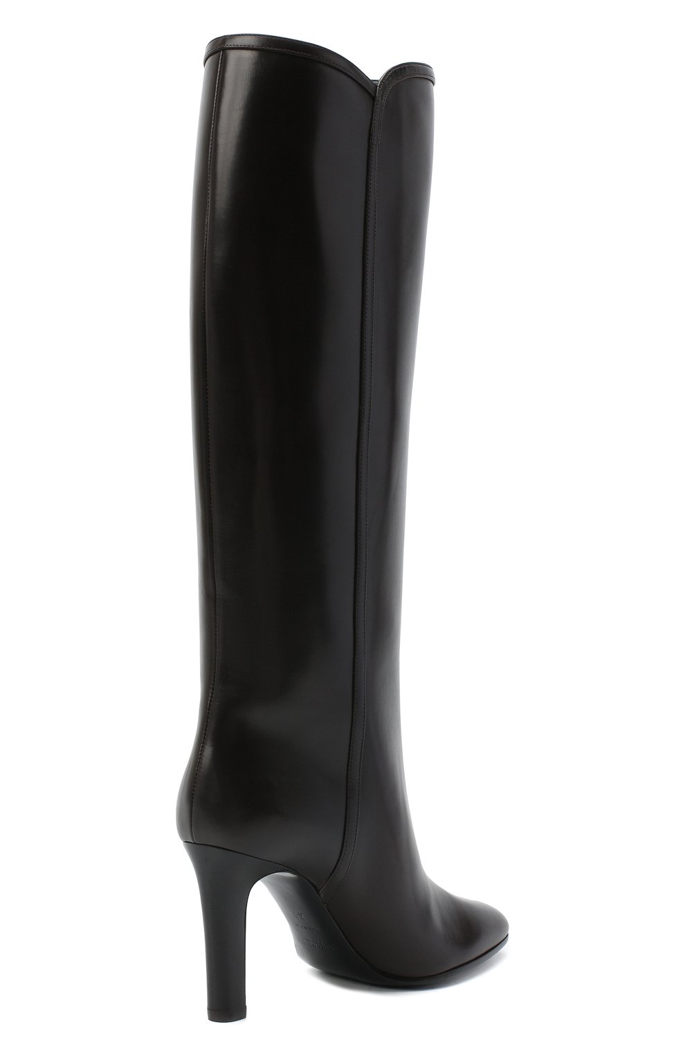 Кожаные сапоги jane SAINT LAURENT, арт. 632636/1YU00, фото 5