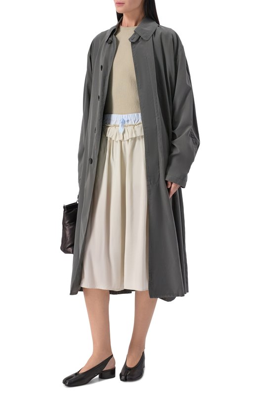 Кожаные туфли Tabi Maison Margiela S58WZ0141/P3753 Чёрный  S58WZ0141/P3753 Фото 3