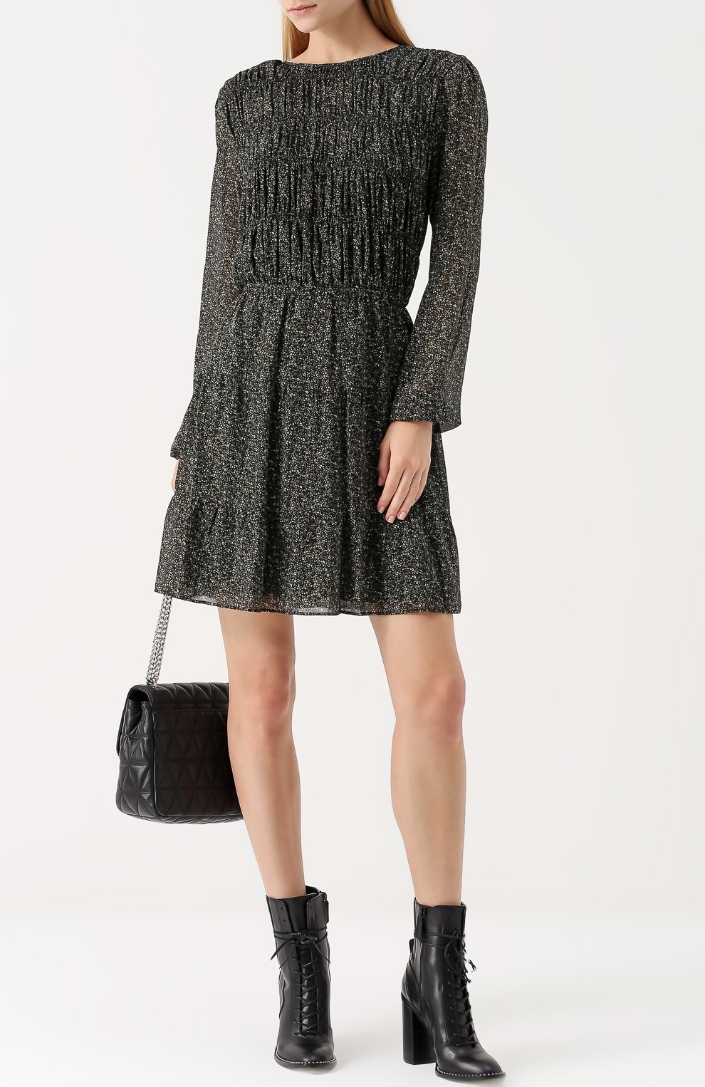 Кожаные ботильоны с заклепками на ранте CASADEI, арт. 1R720H1001L0CA000, фото 2