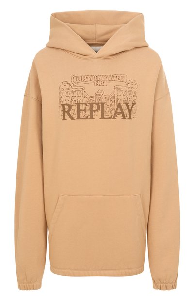 Женский хлопковое худи REPLAY, арт. W3455 .000.21842