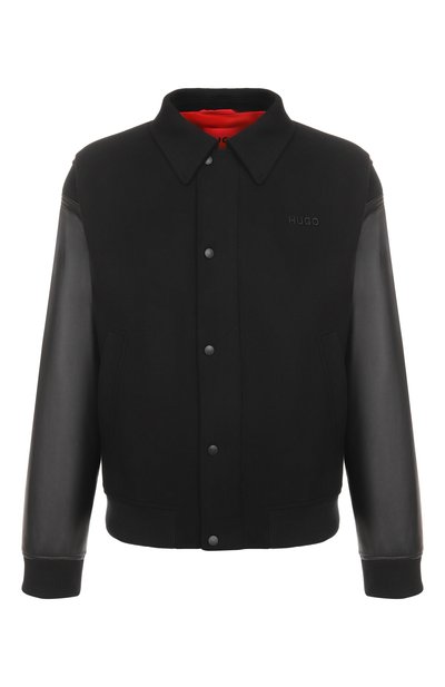 Мужской комбинированный бомбер HUGO, арт. 50546227