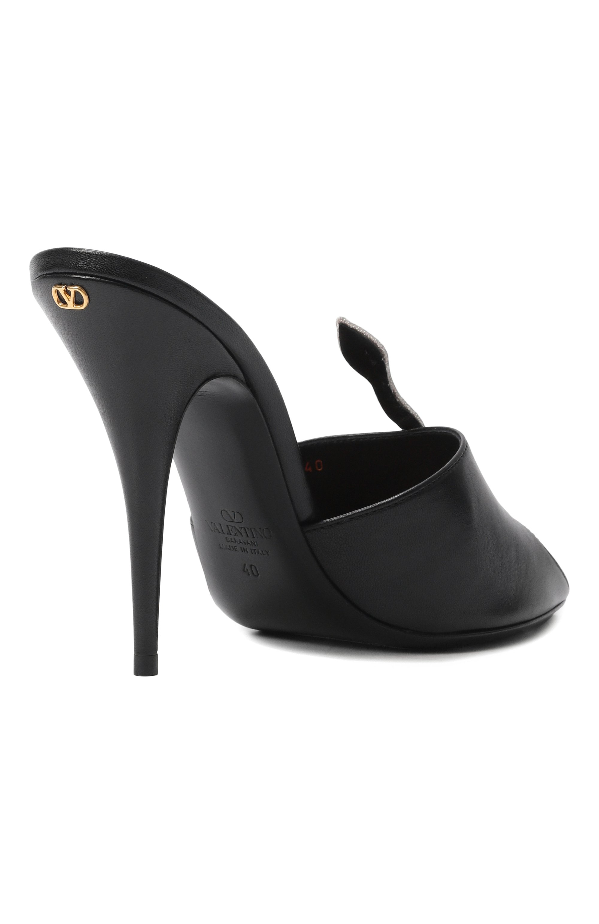 Кожаные мюли coeur vipère 105 VALENTINO, арт. 8W0S0PD7/HIZ, фото 5