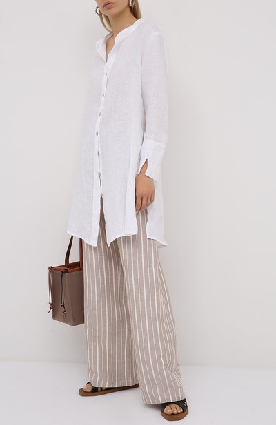 Льняные брюки LA FABBRICA DEL LINO, арт. 00102, фото 2