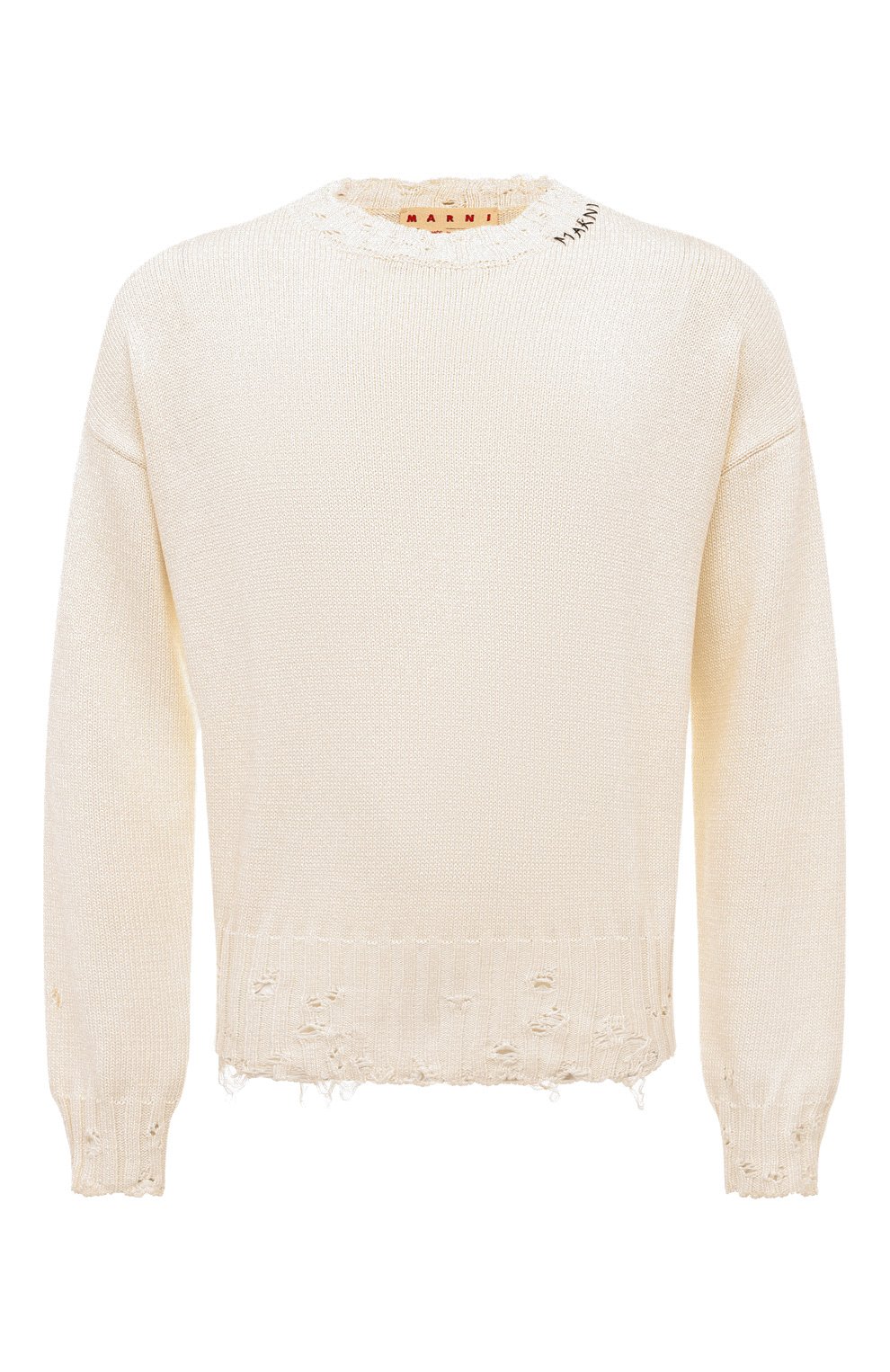 Хлопковый свитер MARNI, арт. GCMG0210A0/UFC652, фото 1