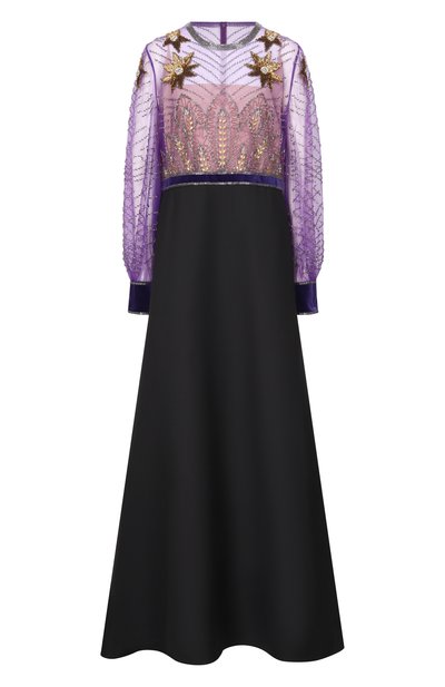 Женское шелковое платье VALENTINO, арт. 8B3VDLG0/1CF