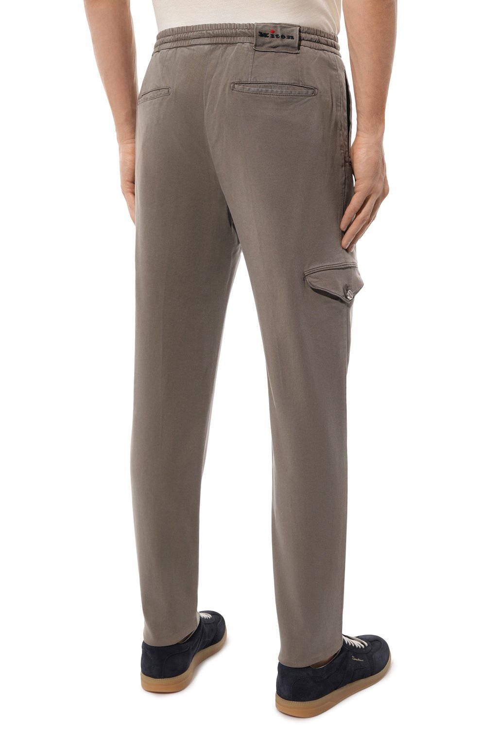 Брюки-карго из лиоцелла KITON, арт. UPLACTK0607D, фото 4