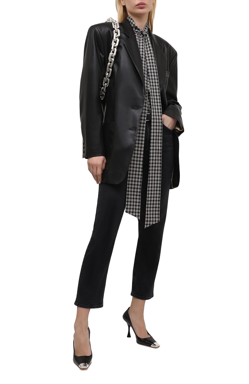 Кожаные туфли sr twenty metal SERGIO ROSSI, арт. A93030-MNAN07, фото 2