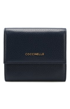 Женские кожаный кошелек COCCINELLE синего цвета, арт. E2 EW5 11 96 01 | Фото 1 (Статус проверки: Проверено, Проверена категория; Кросс-КТ: другое; Материал: Натуральная кожа; Нос: Не проставлено)