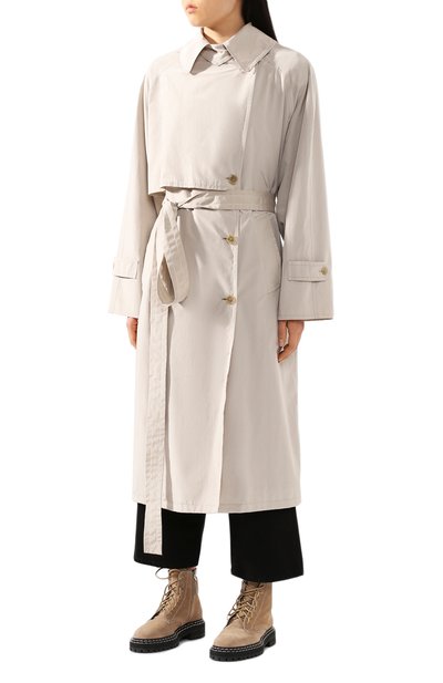 Тренч ACNE STUDIOS бежевого цвета по цене 133000 руб., арт. A90215/W, фото 3 Тренч ACNE STUDIOS, арт. A90215/W, фото 3