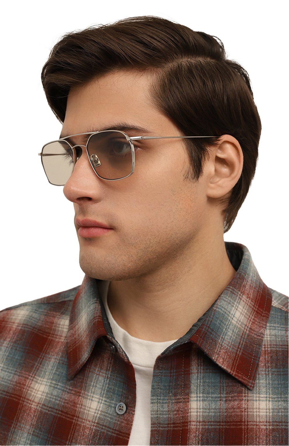 Солнцезащитные очки PETER&MAY WALK, арт. TT10 JENNY BRUSHED SILVER LIGHT BR0WN, фото 2