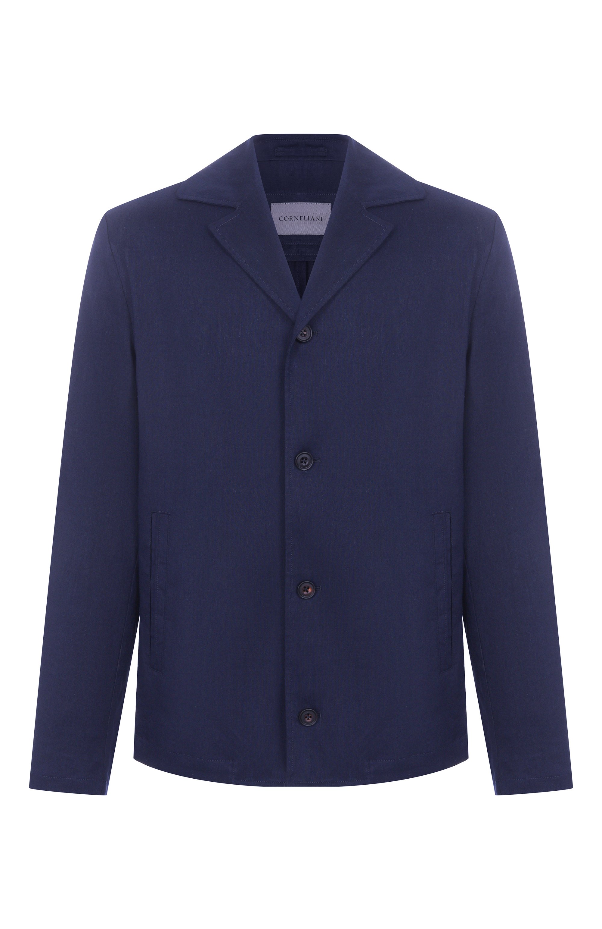 Куртка-рубашка изо льна и шерсти CORNELIANI, арт. 25LI20-2518468, фото 1