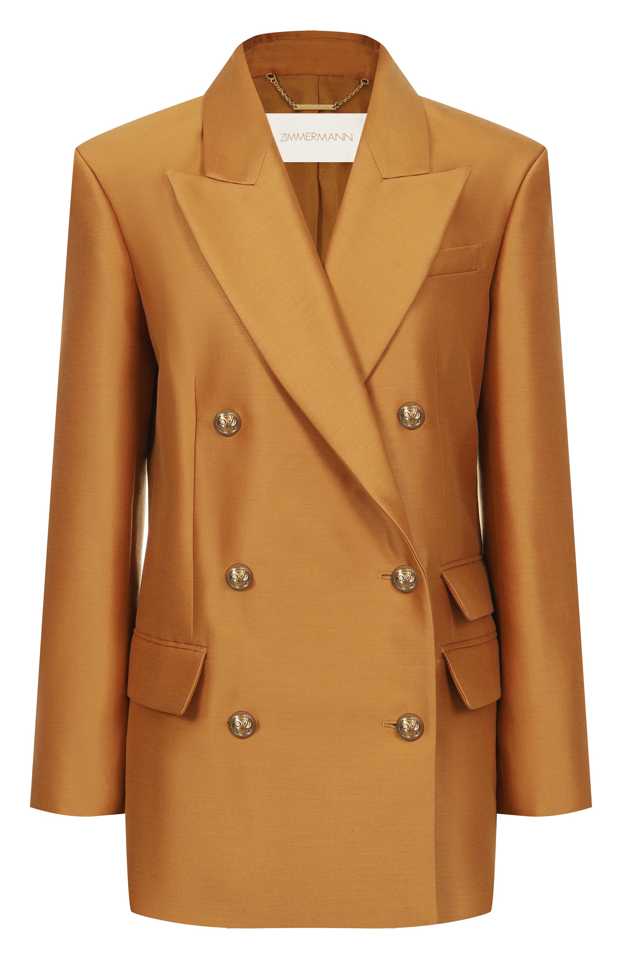 Жакет из шерсти и шелка ZIMMERMANN, арт. 2950JF251, фото 1