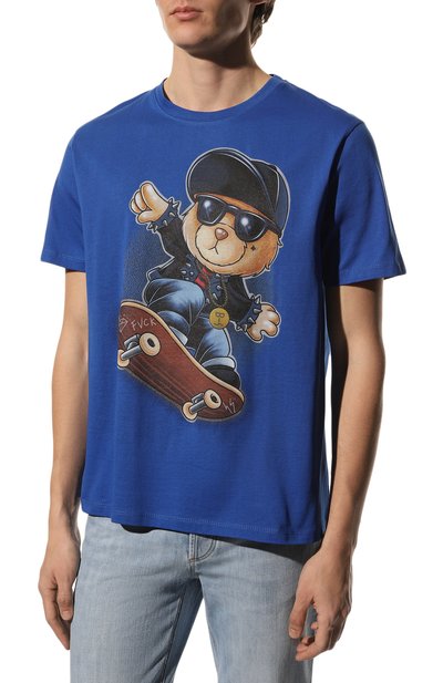 Хлопковая футболка BISIBIGLIO, арт. TEDDY PUNSKATE/2212 RIF (C0TT0NE PESANTE), фото 3