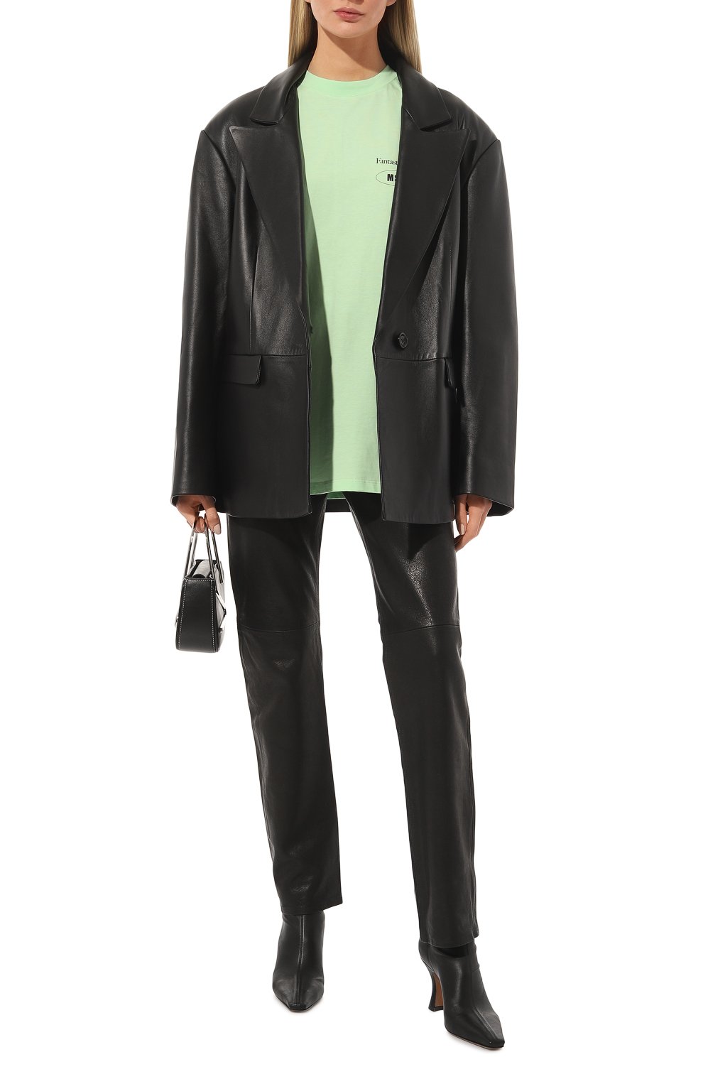 Хлопковая футболка MSGM, арт. 3446MM11 237298, фото 2