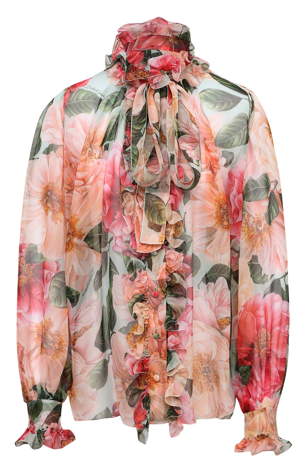 Шелковая блузка DOLCE & GABBANA, арт. F5J60T/IS1E4, фото 1