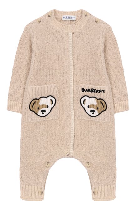 Комбинезон из хлопка и кашемира BURBERRY, арт. 8108721