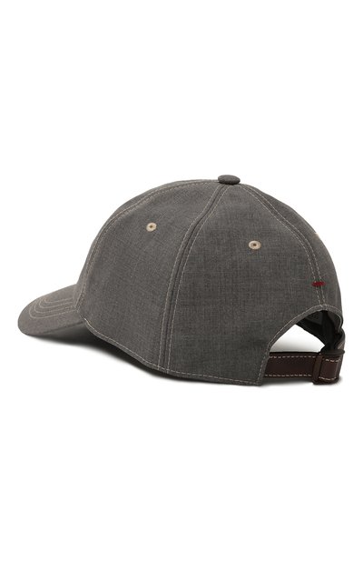 Шерстяная бейсболка BRUNELLO CUCINELLI, арт. MW4649977, фото 3