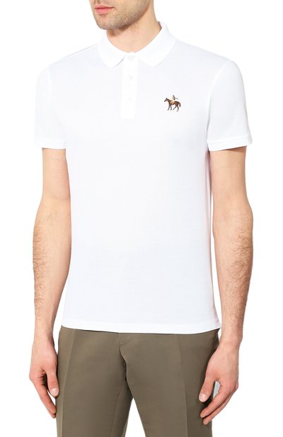 Хлопковое поло RALPH LAUREN, арт. 790508036, фото 3