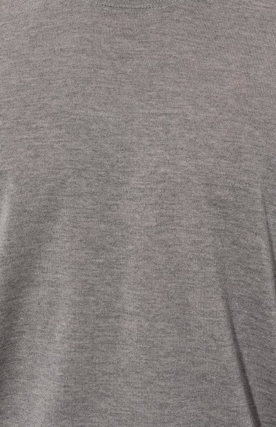 Шерстяной джемпер BOSS серого цвета по цене 20950 руб., арт. 50468239, фото 5 Шерстяной джемпер BOSS, арт. 50468239, фото 5